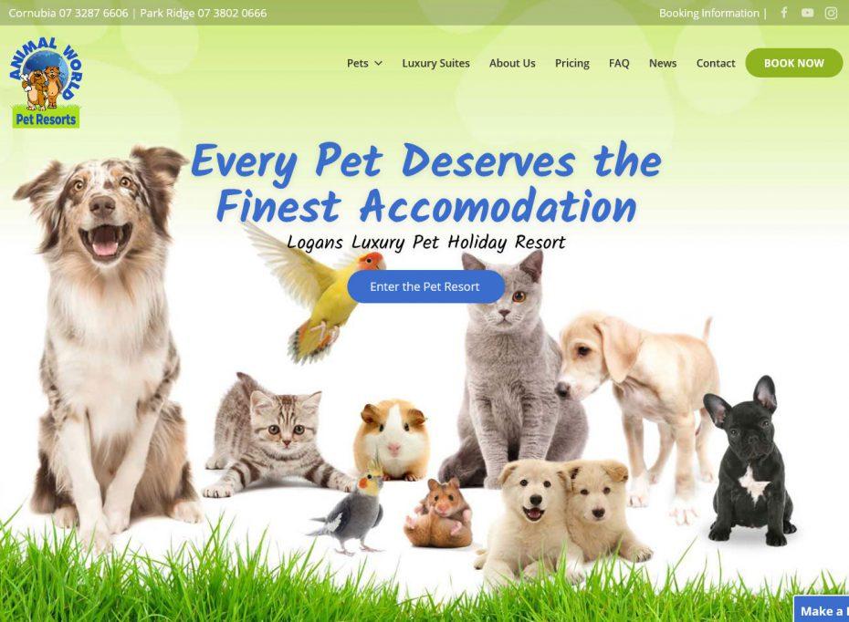 WordPress Site for Pet Accomidation